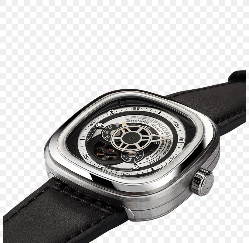 SevenFriday Watch Stainless Steel Clock, PNG, 800x800px, Sevenfriday, Brand, Clock, Gear, Hardware Download Free
