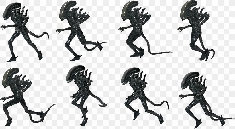Alien Predator Sprite Extraterrestrial Life Drawing, PNG, 3335x1842px, Alien, Alien Vs Predator, Aliens, Arm, Art Download Free