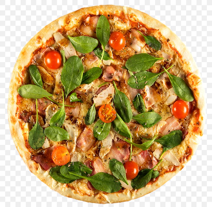 Pizza Pasta Bacon Cheese Restaurant, PNG, 800x800px, Pizza, American Food, Bacon, Basil, Californiastyle Pizza Download Free