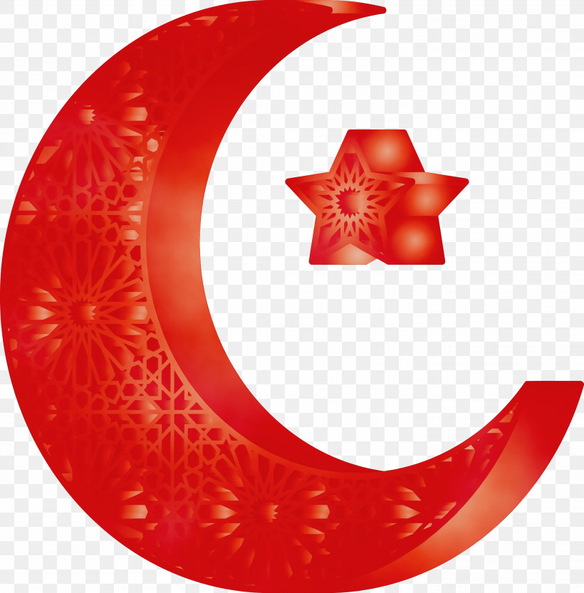 Red Circle Automotive Wheel System Wheel, PNG, 2818x2865px, Star And Crescent, Automotive Wheel System, Circle, Paint, Ramadan Kareem Download Free