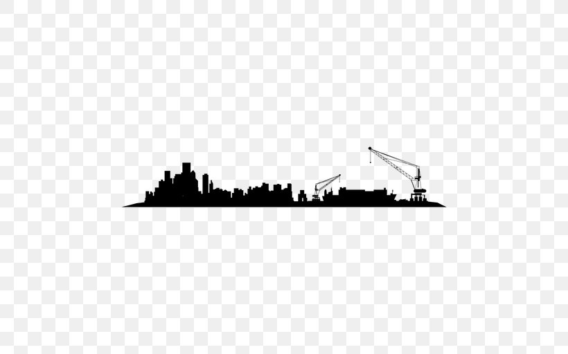 Silhouette Skyline, PNG, 512x512px, Silhouette, Area, Black, Black And White, Brand Download Free