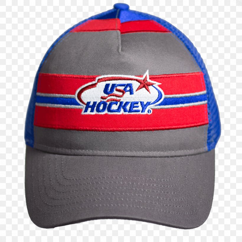 Baseball Cap T-shirt National Hockey League Trucker Hat Hoodie, PNG, 1000x1000px, Baseball Cap, Cap, Clothing, Electric Blue, Hat Download Free