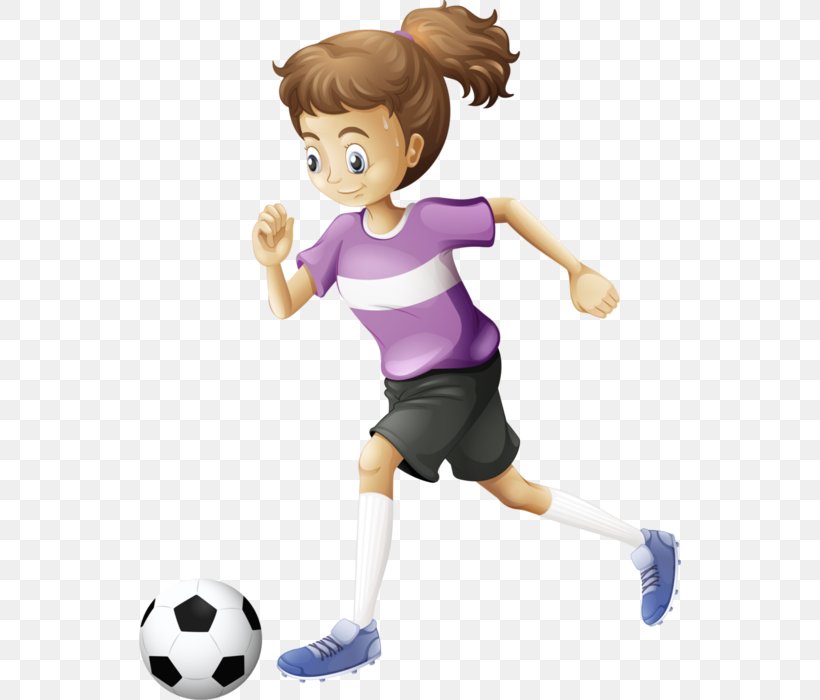 Football Player Woman Clip Art, PNG, 542x700px, Football, Action Figure, Athlete, Ball, Boy Download Free
