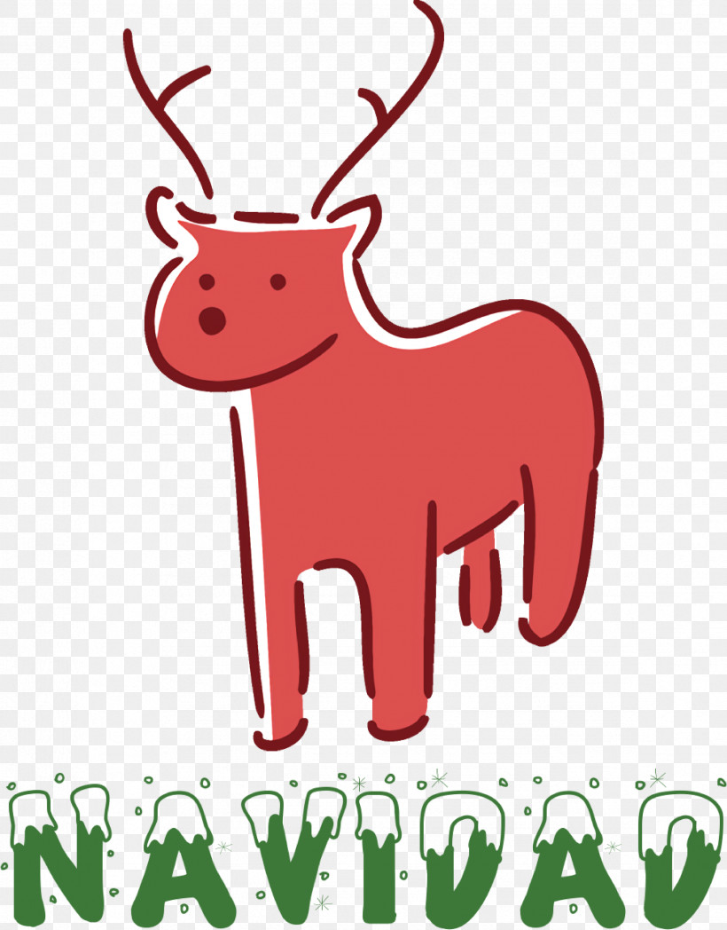 Navidad Christmas, PNG, 2347x3000px, Navidad, Cartoon, Cartoon Fawn, Christmas, Deer Download Free