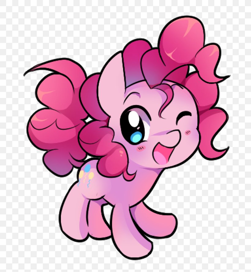 Pinkie Pie Rarity Twilight Sparkle My Little Pony, PNG, 766x888px, Watercolor, Cartoon, Flower, Frame, Heart Download Free