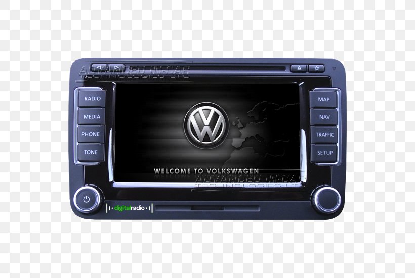 Volkswagen GPS Navigation Systems Car Automotive Navigation System, PNG, 550x550px, Volkswagen, Automotive Exterior, Automotive Navigation System, Car, Electronics Download Free
