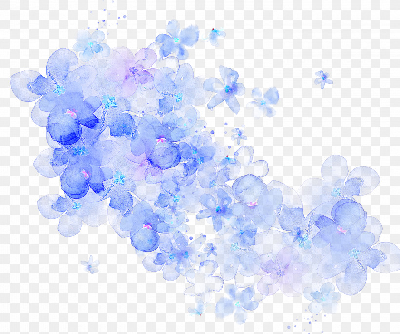 Blue Cobalt Blue Plant Flower, PNG, 3000x2504px, Blue, Cobalt Blue, Flower, Plant Download Free