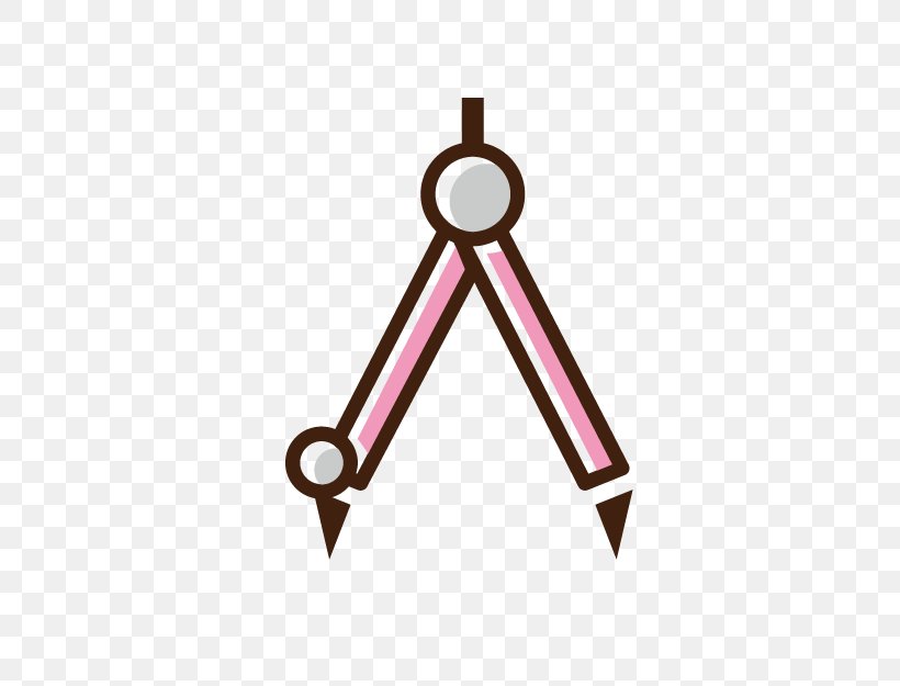 Compass Cartoon Drawing Illustration, PNG, 624x625px, Compass, Body Jewelry, Cartoon, Drawing, Pink Download Free