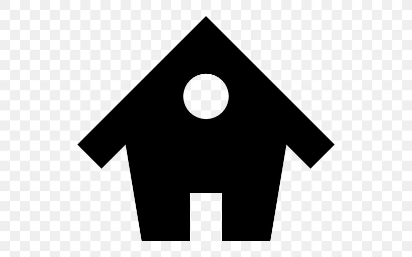 House Home Symbol Building, PNG, 512x512px, House, Apartment, Area, Black, Black And White Download Free