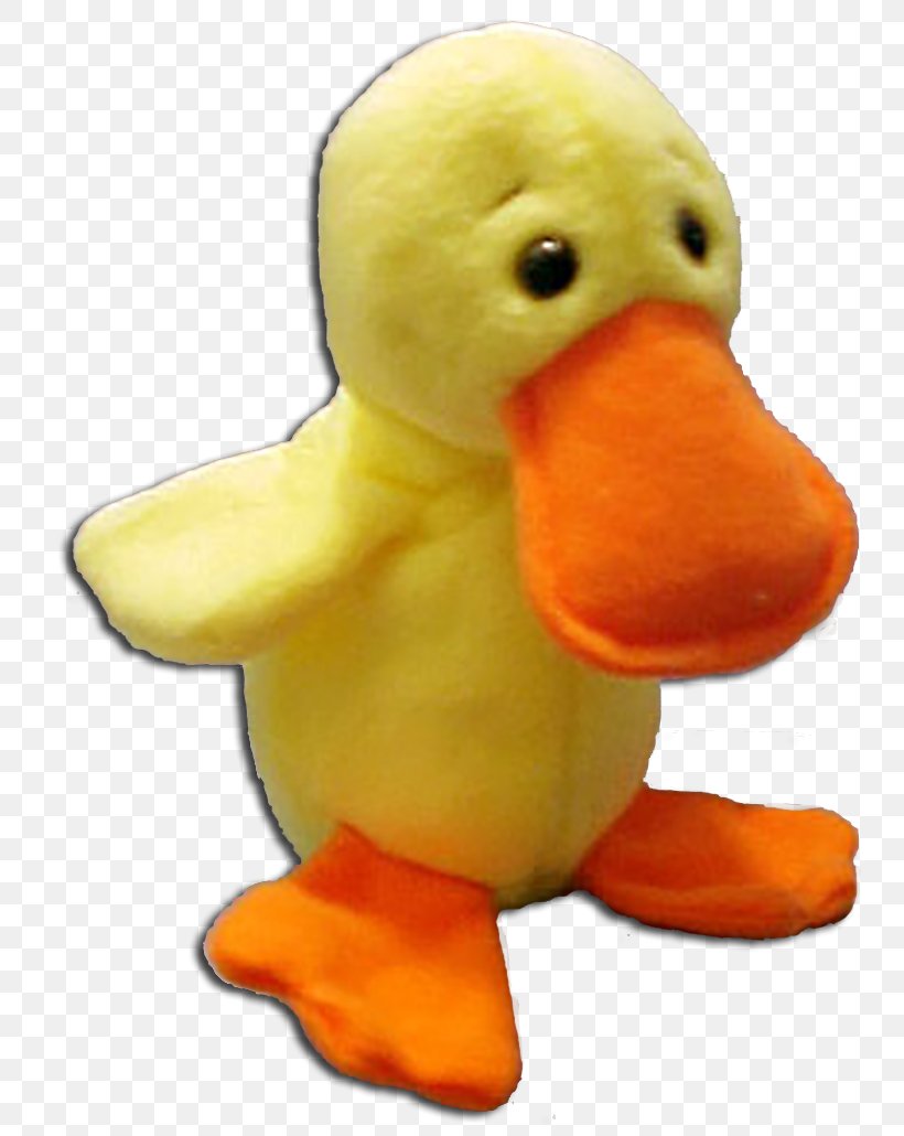 Duck Stuffed Animals & Cuddly Toys Beanie Babies Ty Inc., PNG, 753x1030px, Duck, Beak, Beanie, Beanie Babies, Bird Download Free