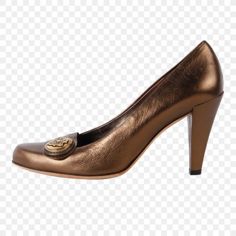 High-heeled Footwear Gucci Shoe Vintage Clothing, PNG, 1000x1000px, Highheeled Footwear, Basic Pump, Beige, Brown, Button Download Free