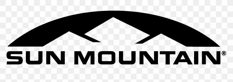 Sun Mountain Sports Golfbag Golf Equipment, PNG, 2550x900px, Sun Mountain Sports, Area, Bag, Black And White, Brand Download Free