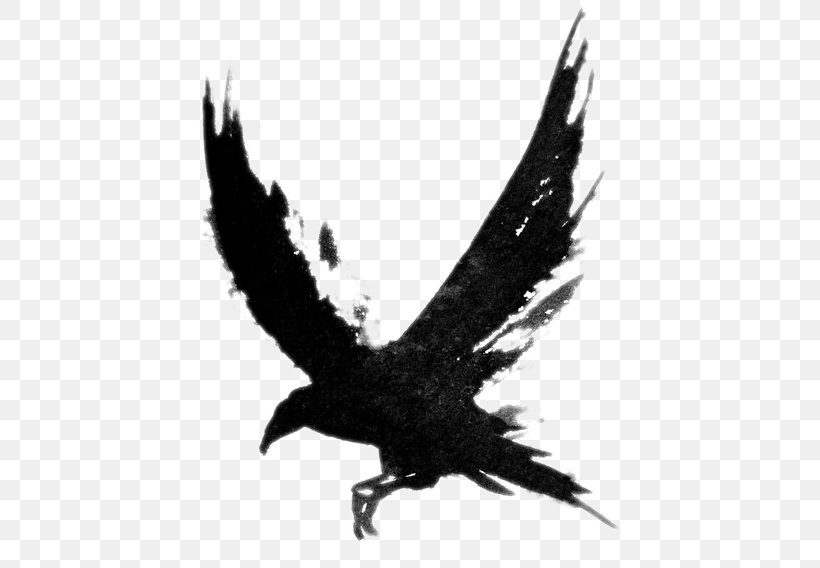 Tattoo Crow Common Raven Bird Black-and-gray, PNG, 489x568px, Tattoo, Accipitriformes, Bald Eagle, Beak, Bird Download Free