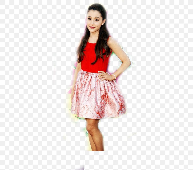 Ariana Grande Dress Clothing 2013 Kids' Choice Awards Victorious, PNG, 500x723px, Watercolor, Cartoon, Flower, Frame, Heart Download Free