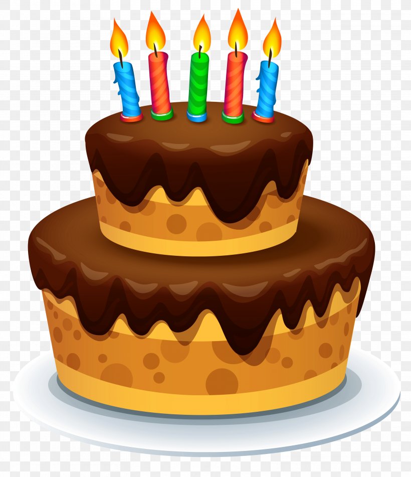 Free Vectors | Birthday cake (chocolate)