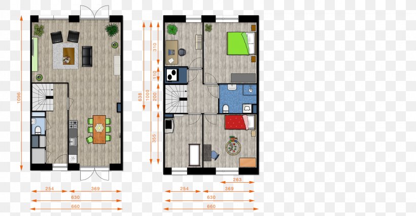 Floor Plan House Nieuwbouw, PNG, 1920x1000px, Floor Plan, Architectural Engineering, Architectural Plan, Area, Bedroom Download Free