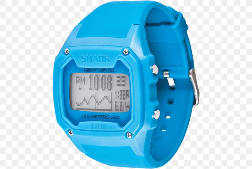 Freestyle Shark Leash Mini SHARK Sport Watch Rip Curl, PNG, 500x550px, Shark, Aqua, Azure, Blue, Clothing Download Free