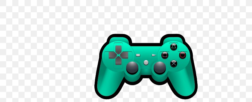 Game Controller Video Game PlayStation 3 Joystick Clip Art, PNG, 512x333px, Game Controller, All Xbox Accessory, Game, Gamepad, Green Download Free