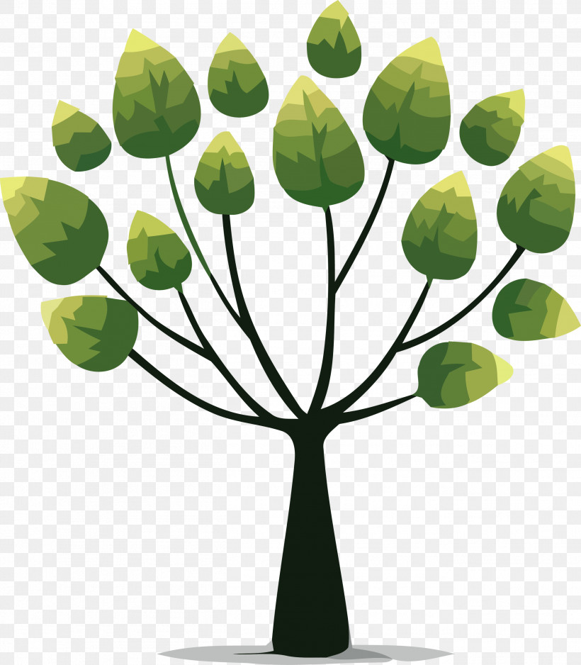 Leaf Green Plant Tree Flower, PNG, 2622x3000px, Tu Bishvat Tree, Abstract Tree, Branch, Cartoon Tree, Flower Download Free