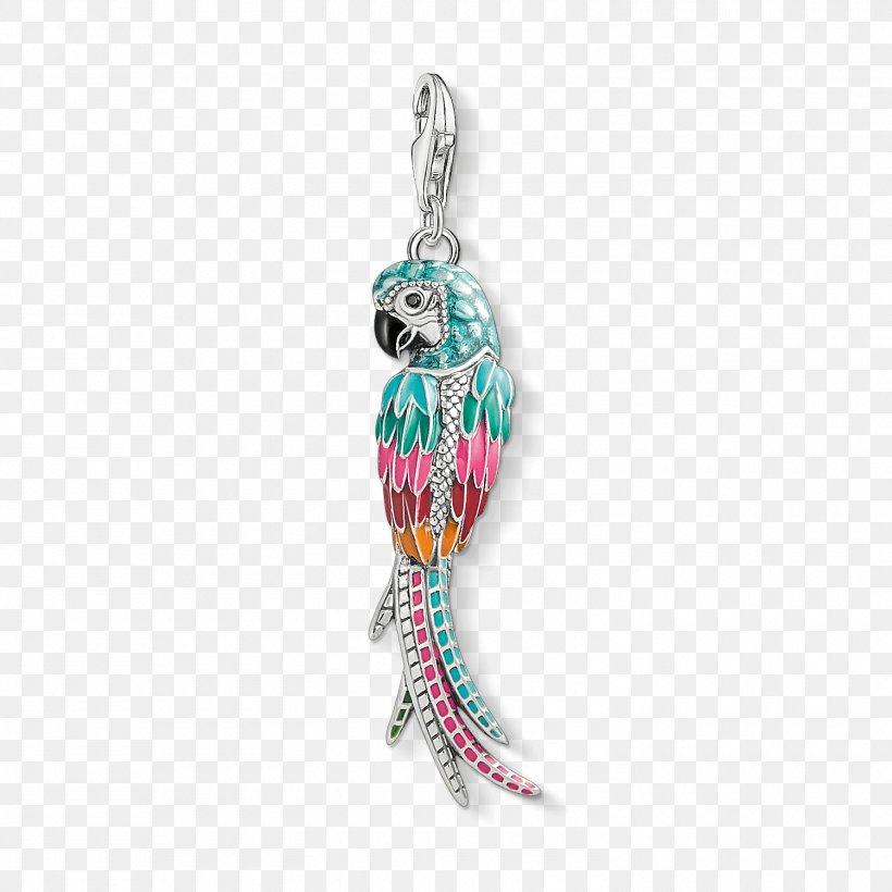 Parrot Jewellery Charm Bracelet Charms & Pendants Thomas Sabo, PNG, 1500x1500px, Parrot, Bead, Bird, Body Jewelry, Bracelet Download Free