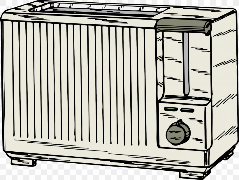 Toaster Microwave Ovens Clip Art, PNG, 1920x1443px, Toast, Black And White, Bread, Convection Oven, Cooking Ranges Download Free