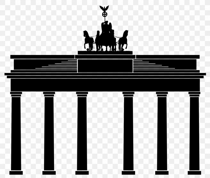 Brandenburg Gate Potsdamer Platz Pariser Platz Clip Art, PNG, 1240x1052px, Brandenburg Gate, Art, Berlin, Black And White, Drawing Download Free