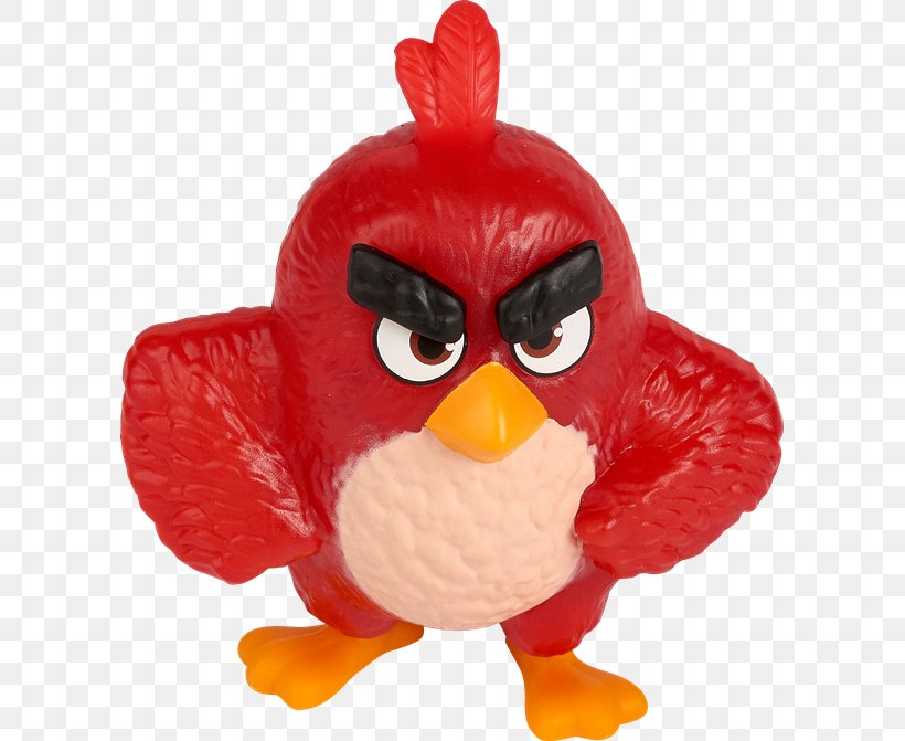 Chicken Bird McDonald's Happy Meal Stuffed Animals & Cuddly Toys, PNG, 601x671px, Chicken, Angry Birds Movie, Beak, Bird, Chicken As Food Download Free
