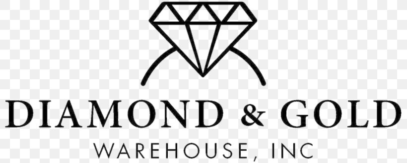 Diamond And Gold Warehouse Logo Jewellery Business, PNG, 800x329px, Logo, Area, Black And White, Brand, Business Download Free
