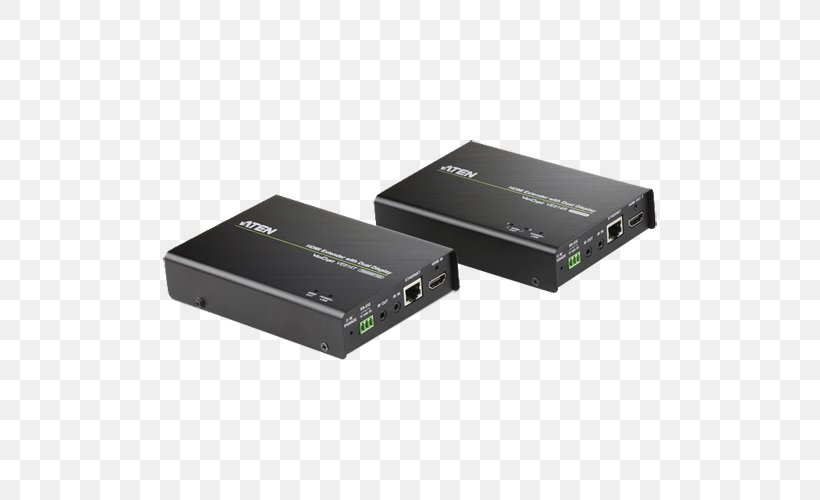 HDBaseT Category 5 Cable Ethernet KVM Switches HDMI, PNG, 500x500px, Hdbaset, Aten International, Cable, Category 5 Cable, Computer Monitors Download Free