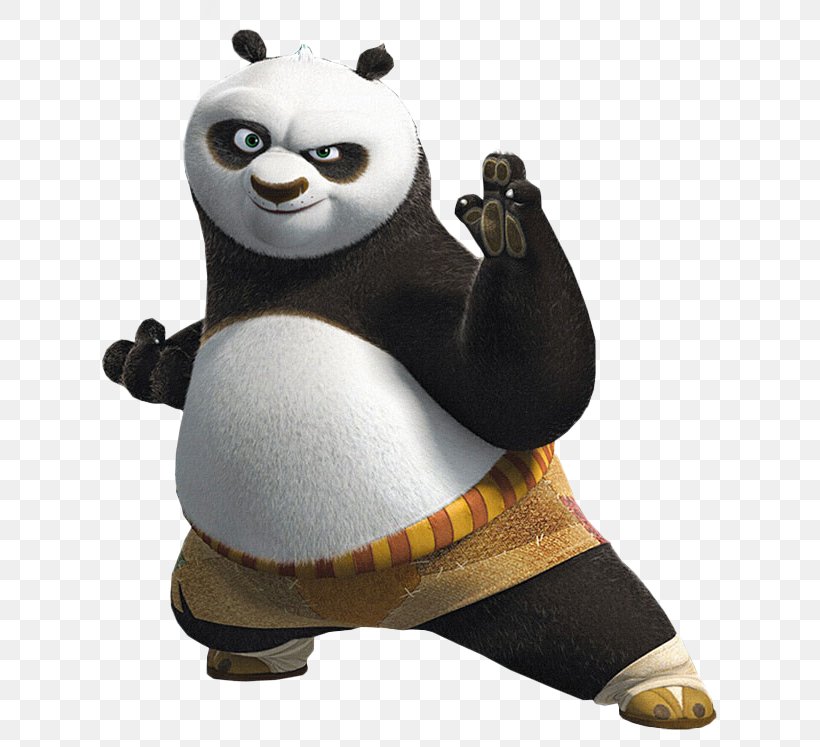 Po Tigress Giant Panda Oogway Kung Fu Panda, PNG, 650x747px, Master Shifu, Bear, Figurine, Film, Giant Panda Download Free