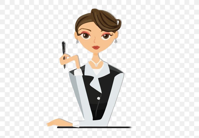 Secretary Clip Art Drawing Illustration Image, PNG, 569x569px, Secretary, Business, Businessperson, Cartoon, Communication Download Free