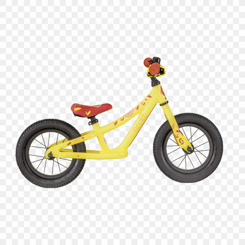 Balance Bicycle Scott Sports BMX Bike Child, PNG, 3144x3144px, Bicycle, Balance Bicycle, Bicycle Accessory, Bicycle Forks, Bicycle Frame Download Free
