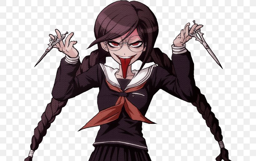 Danganronpa Another Episode: Ultra Despair Girls Danganronpa V3: Killing Harmony Danganronpa: Trigger Happy Havoc Sprite Genocide, PNG, 666x516px, Watercolor, Cartoon, Flower, Frame, Heart Download Free
