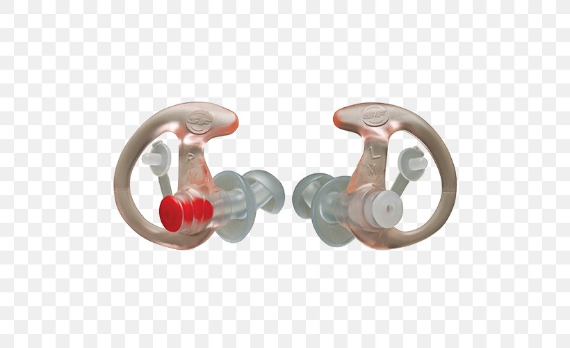Earplug SureFire Gehoorbescherming Earmuffs Hearing, PNG, 500x500px, Earplug, Body Jewelry, Ear, Earmuffs, Flashlight Download Free