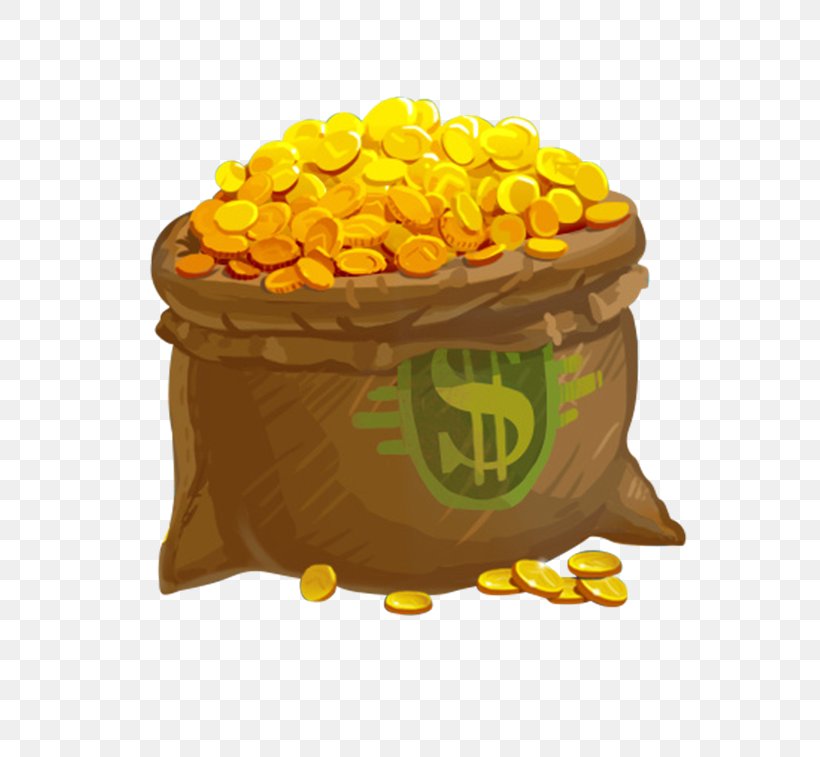 Gold Coin Clip Art Bag, PNG, 800x757px, Coin, Bag, Coin Purse, Commodity, Corn Kernels Download Free