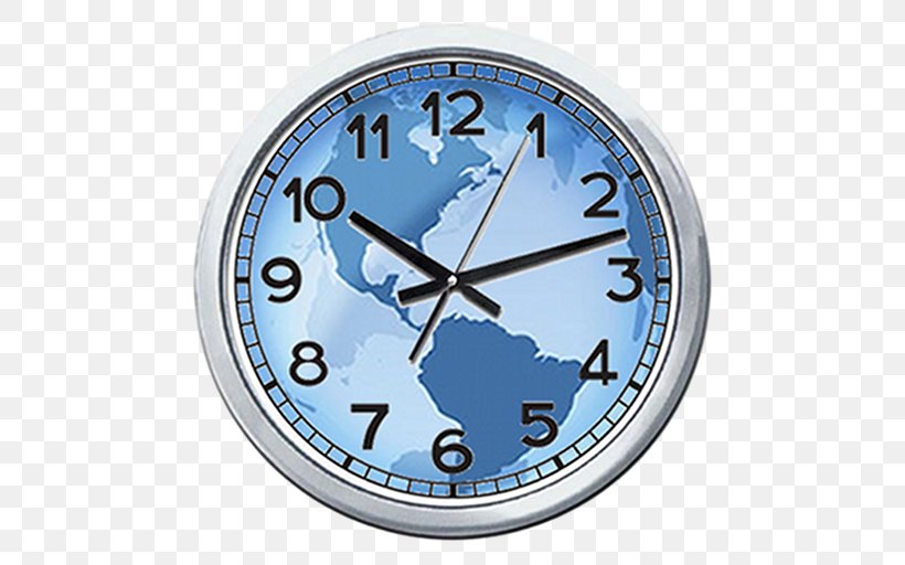 Radio Clock Alarm Clocks Movement Watch, PNG, 512x512px, Clock, Alarm Clocks, Analog Signal, Digital Signal, Electric Blue Download Free