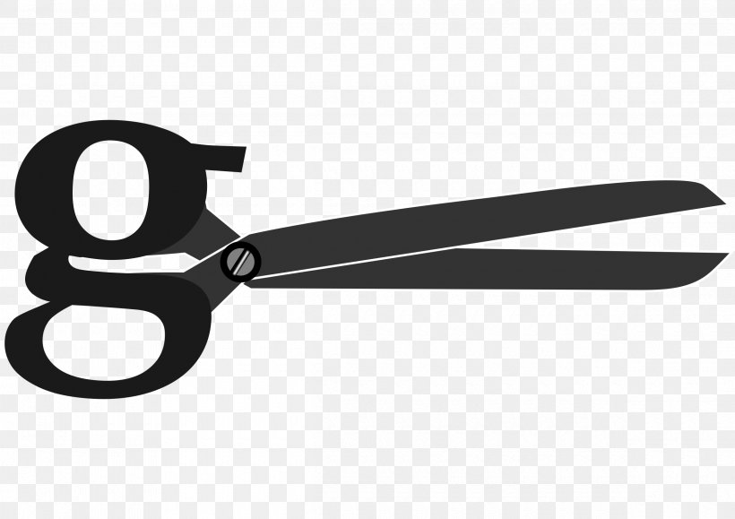 Scissors Line Angle Clip Art, PNG, 2400x1697px, Scissors, Logo, Tool Download Free