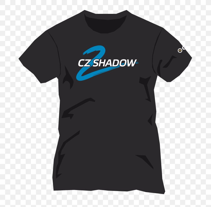 T-shirt CZ Shadow 2 CZ 75 Česká Zbrojovka Uherský Brod Clothing, PNG, 808x808px, Tshirt, Active Shirt, Black, Blue, Brand Download Free