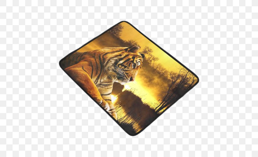 Tiger Big Cat Mat Carpet, PNG, 500x500px, Tiger, Bathroom, Big Cat, Big Cats, Carnivoran Download Free
