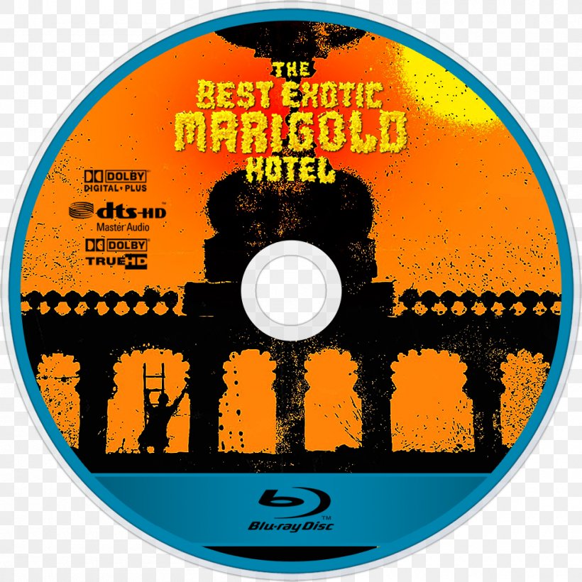 Film Poster The Best Exotic Marigold Hotel Blu-ray Disc, PNG, 1000x1000px, Film Poster, Best Exotic Marigold Hotel, Bluray Disc, Brand, Compact Disc Download Free