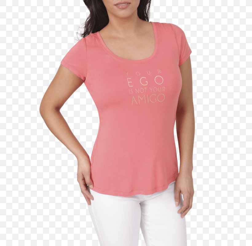 T-shirt Shoulder Sleeve Blouse Sportswear, PNG, 571x800px, Tshirt, Blouse, Clothing, Joint, Magenta Download Free