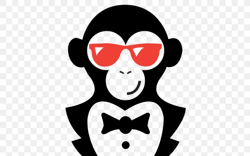 Chimpanzee Logo Monkey, PNG, 512x512px, Watercolor, Cartoon, Flower, Frame, Heart Download Free