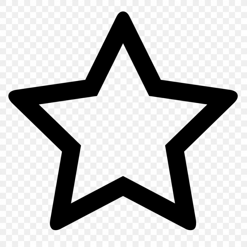Icon Design, PNG, 1024x1024px, Icon Design, Black And White, Font Awesome, Star, Symbol Download Free