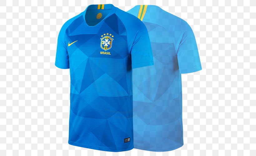 2018 World Cup 2014 FIFA World Cup Brazil National Football Team Jersey, PNG, 500x500px, 2014 Fifa World Cup, 2018 World Cup, Active Shirt, Azure, Blue Download Free