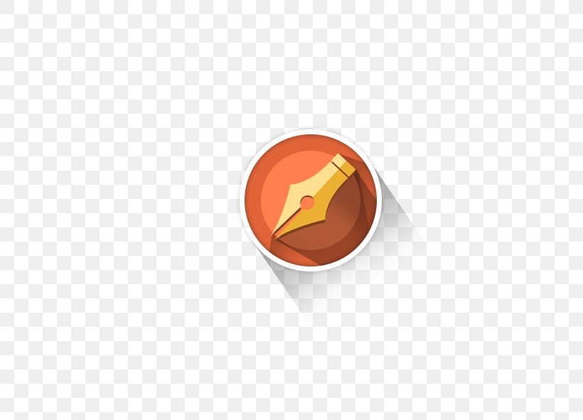 Button Download Icon, PNG, 591x591px, Orange, Pattern Download Free