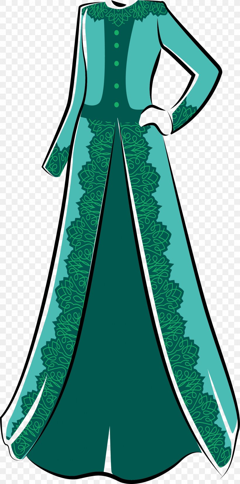 Dress Malachite Green, PNG, 1556x3140px, Dress, Clothing, Costume, Costume Design, Designer Download Free