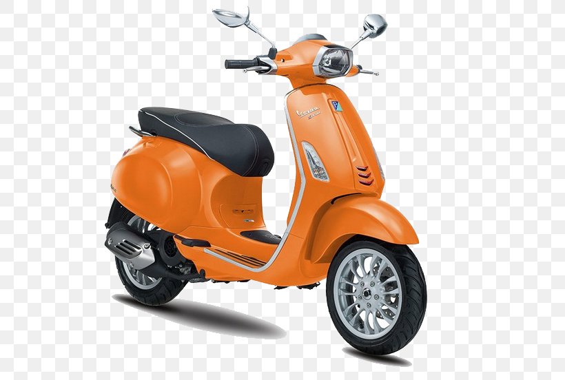 Scooter Piaggio Vespa Sprint Motorcycle, PNG, 576x552px, Scooter, Antilock Braking System, Automotive Design, Fourstroke Engine, Motor Vehicle Download Free