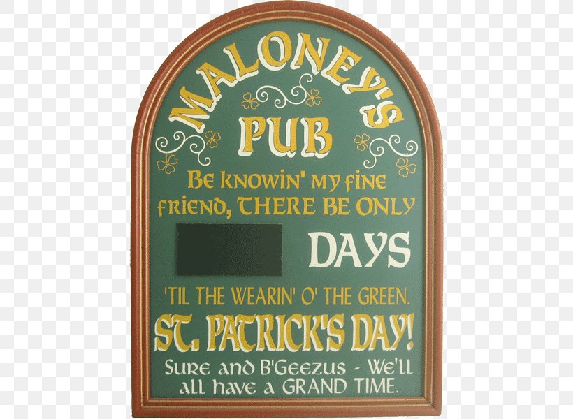 St. Patrick's Day Countdown Saint Patrick's Day Guinness Irish People, PNG, 600x600px, Countdown, Brand, Britse Pub, Gaels, Guinness Download Free