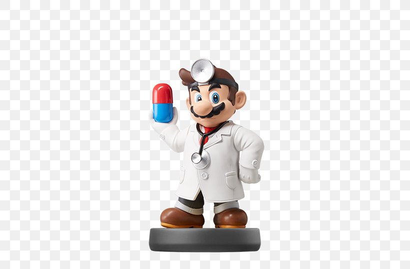 Super Smash Bros. For Nintendo 3DS And Wii U Dr. Mario Mario Bros. Super Smash Bros. Brawl, PNG, 500x537px, Dr Mario, Amiibo, Figurine, Finger, Mario Download Free