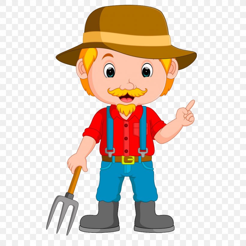 Cartoon Farmer Royalty-free Illustration, PNG, 1024x1024px, Cartoon, Agriculture, Art, Boy, Child Download Free